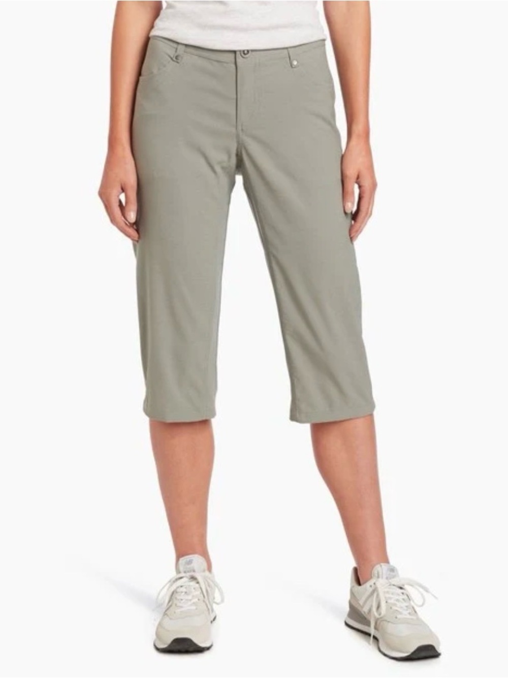 Kuhl Trekr Kapri Capri Pants in Sage